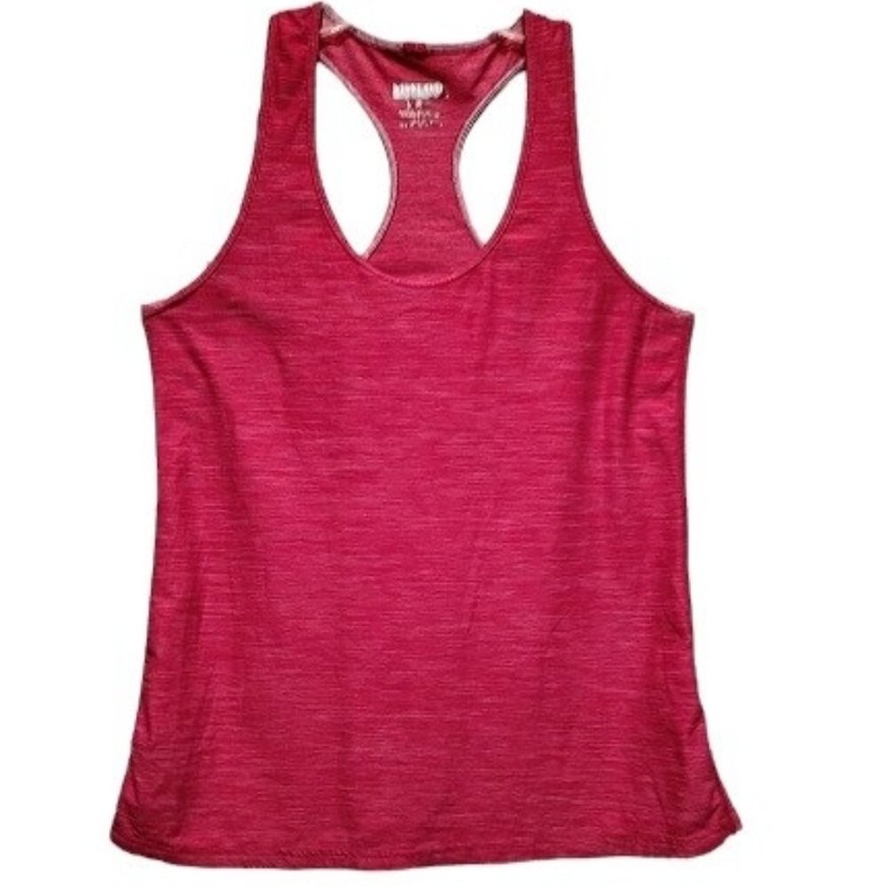 2 Racerback Tank Tops Hot Pink Large and Purple XL